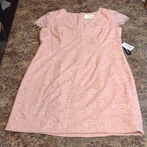 NWT weddington way rose colored Nora dress size 16